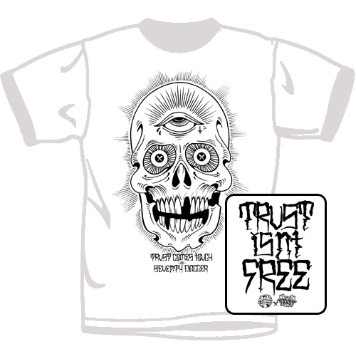 Trust Comes Tough/Seventh Dagger "Trust Isn't Free" T Shirt